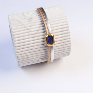 Enamel Leather Bracelet