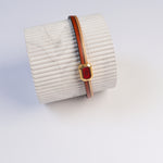 Load image into Gallery viewer, Enamel Leather Bracelet
